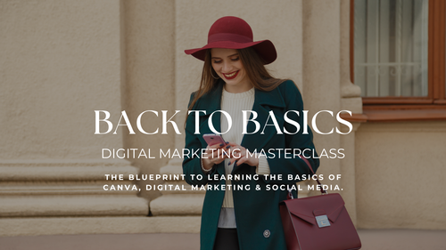 Back to Basics Masterclass - Foundation Skills Course