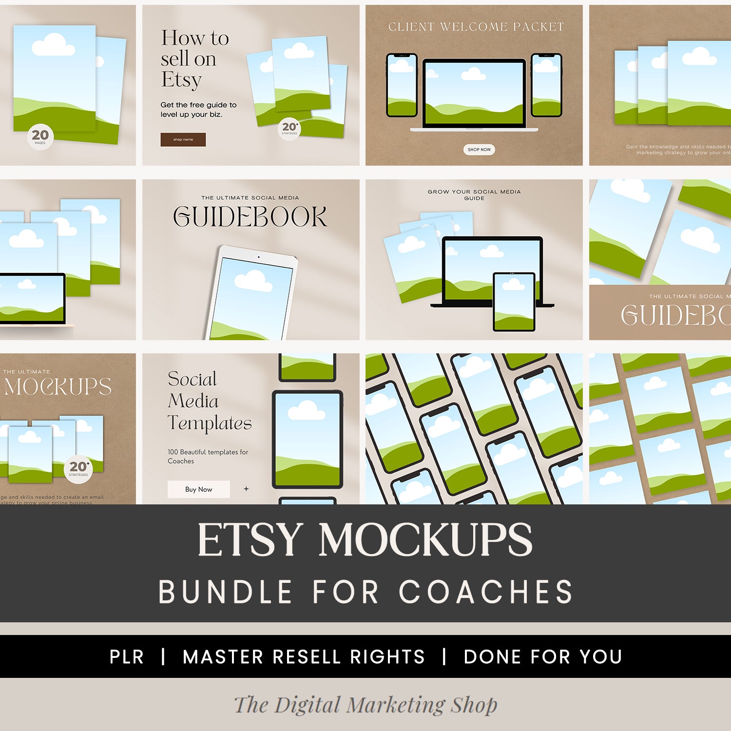 Social Media Mockup Bundle for Coaches